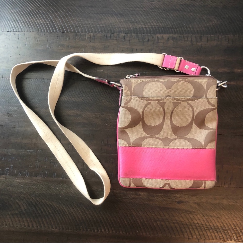 Coach Canvas Crossbody Bag